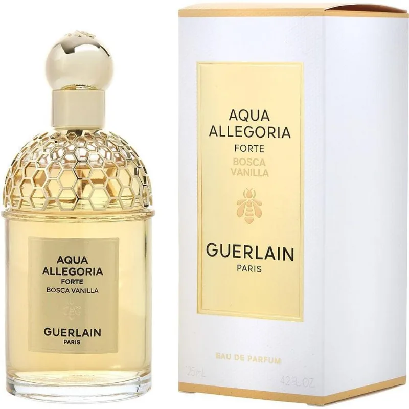 Perfume Unisex Guerlain Aqua Allegoria Bosca Vanilla Forte Edp Spray Recarregável 125 Ml