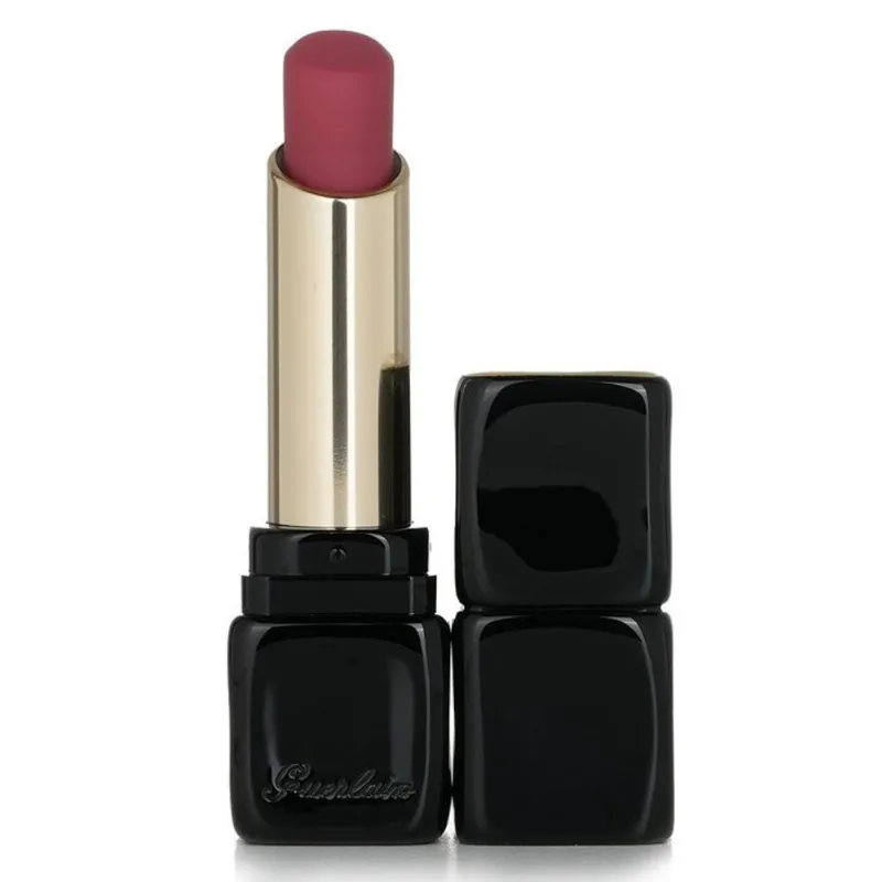 Batom Guerlain Kisskiss Tender Matte #530 Dreamy Rose