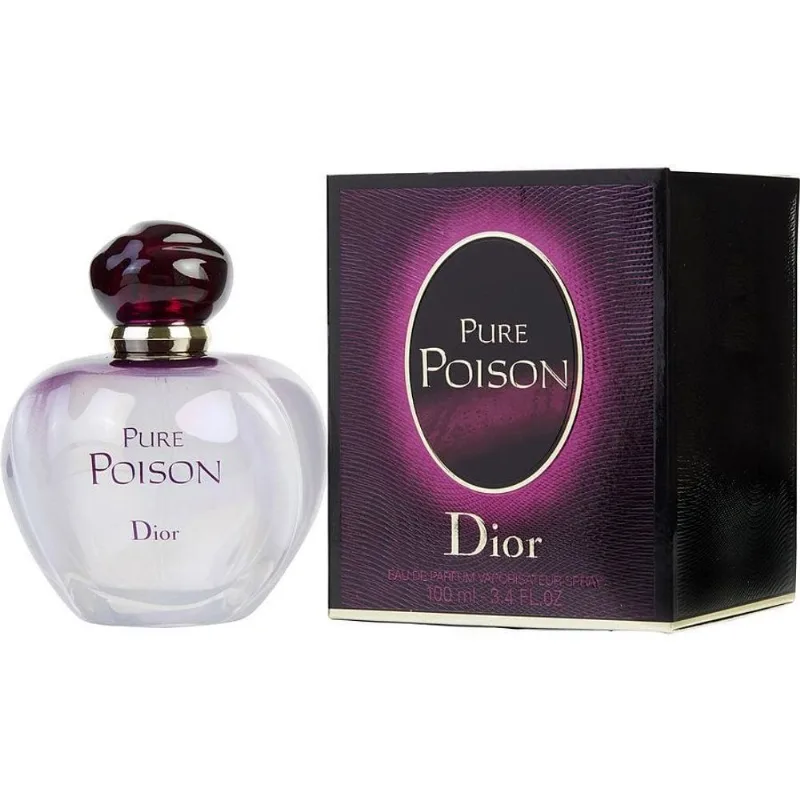 Perfume Feminino Pure Poison Christian Dior Eau De Parfum 100 Ml Perfume Feminino Pure Poison Christian Dior Eau De Parfum 10