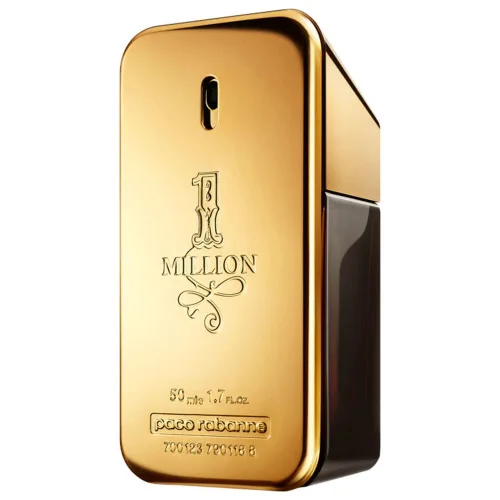 1 MILLION DE PACO RABANNE EAU DE TOILETTE MASCULINO 50 ML - PACO RABANNE