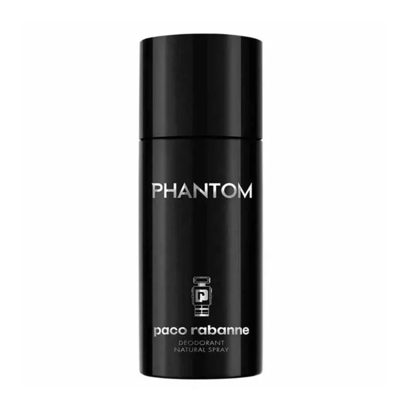 Desodorante Colônia Phantom Masculino Amadeirado 150ML - Paco Rabanne