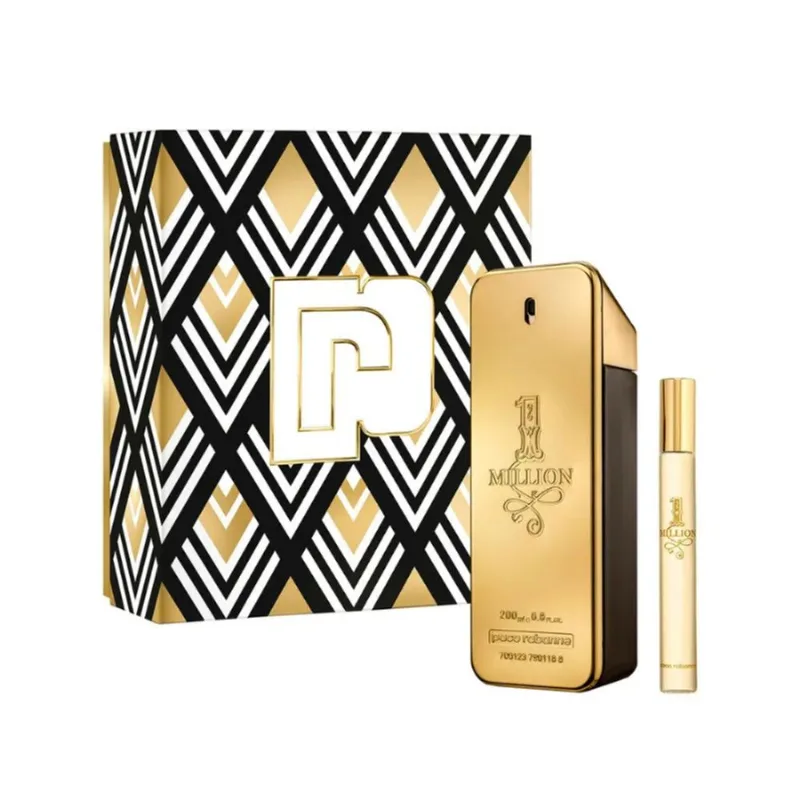 Paco Rabanne One Million Eau de Toilette 200ml Refil 10ml - Único