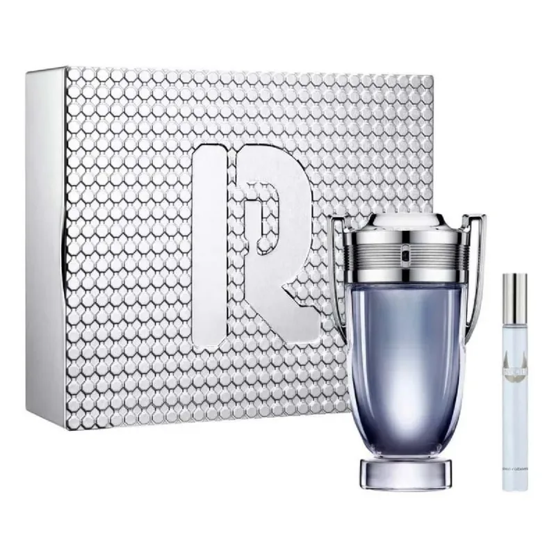 Kit coffret paco rabanne invictus edt + travel size