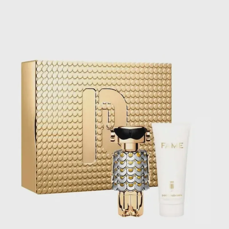 Kit fame paco rabanne eau de parfum 80ML + body lotion 100ML