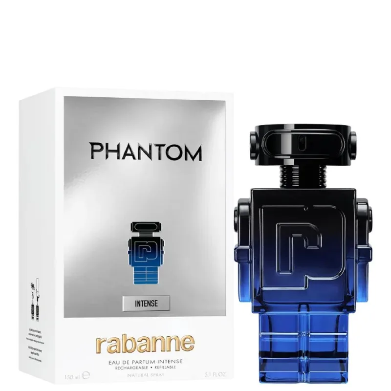 Phantom Intense Rabanne Eau de Parfum Refilável - Perfume Masculino 150ml