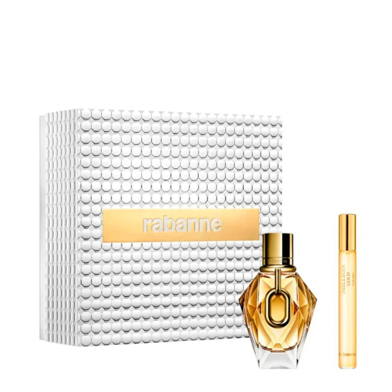 Kit Rabanne Million Gold For Her - EDP 50ml + Travel Spray 10ml 50ML