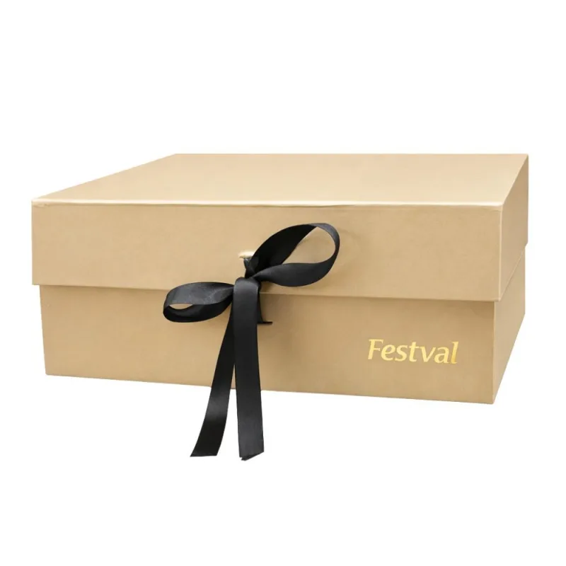 Caixa para Presente 25x25x11cm Festval Unidade - CRIATIVEBOX