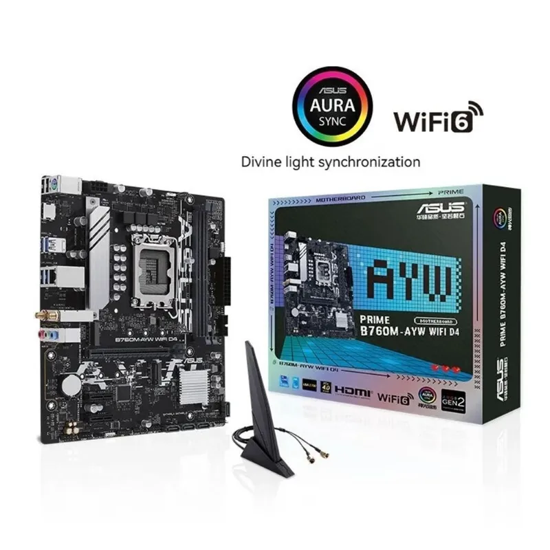 Asus B760m-ayw Wifi D4 Computer Motherboard