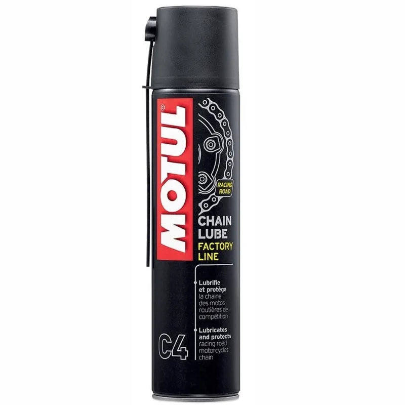 Óleo para Manutenção de Corrente Motul MC Care C4 Chain Lube Factory Line 400ml