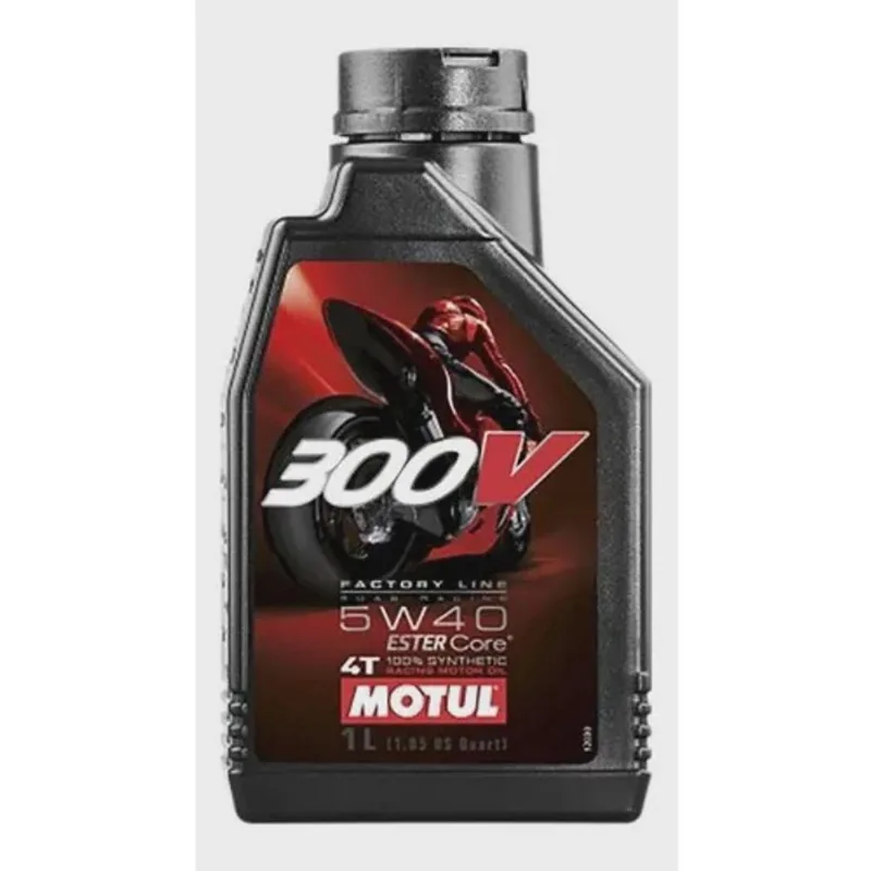 Oleo motul moto 4T 5W40 300V factory line