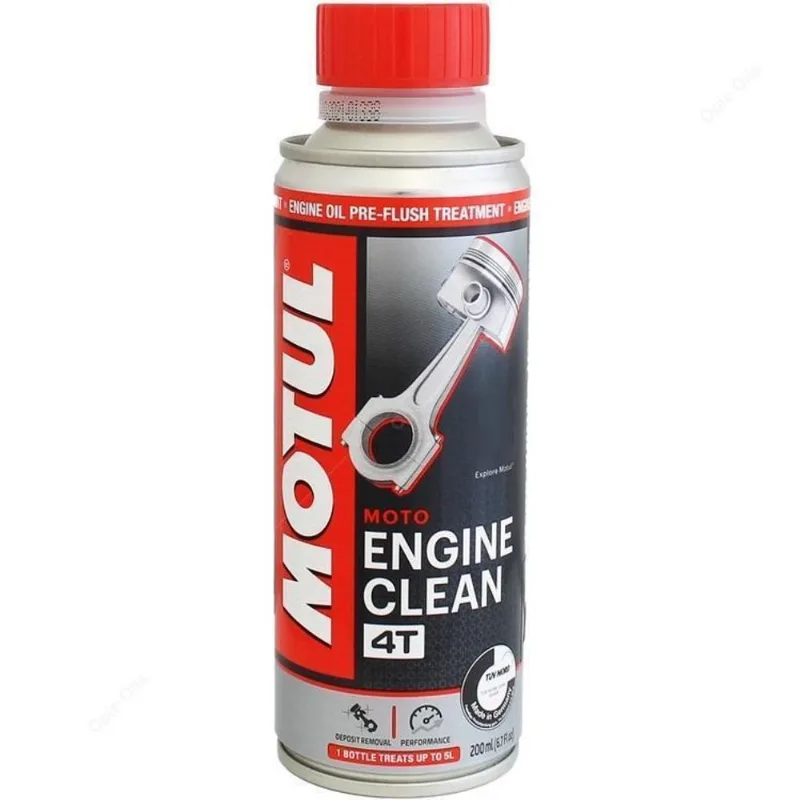 Aditivo Flushing De Motor Moto Motul Engine Clean 200 Ml