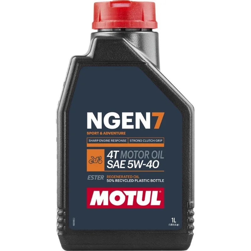 Óleo Motul Para Motor Moto Ngen 7 5W40 4T 12x 1L (MP)
