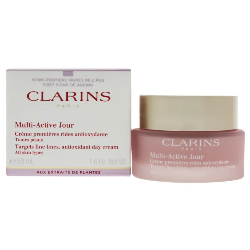Creme de dia Clarins Multi-Active para todos os tipos de pele 50 ml