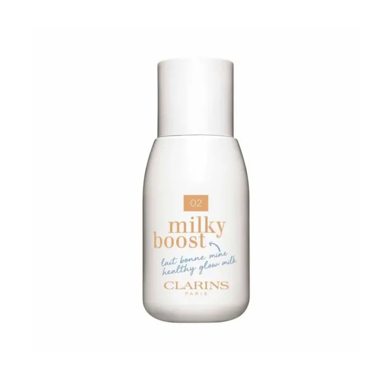 Clarins Milky Boost Foundation 02 Nude - Base Líquida  50ml - Clarins