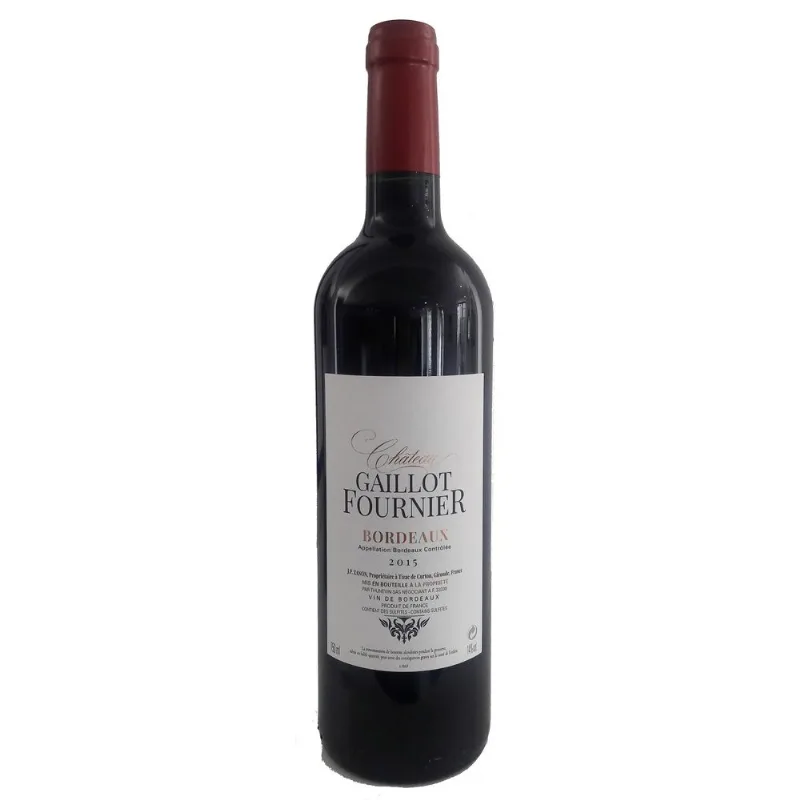 Vinho Francês Chãteau Gaillot Fournier Tinto 750ml