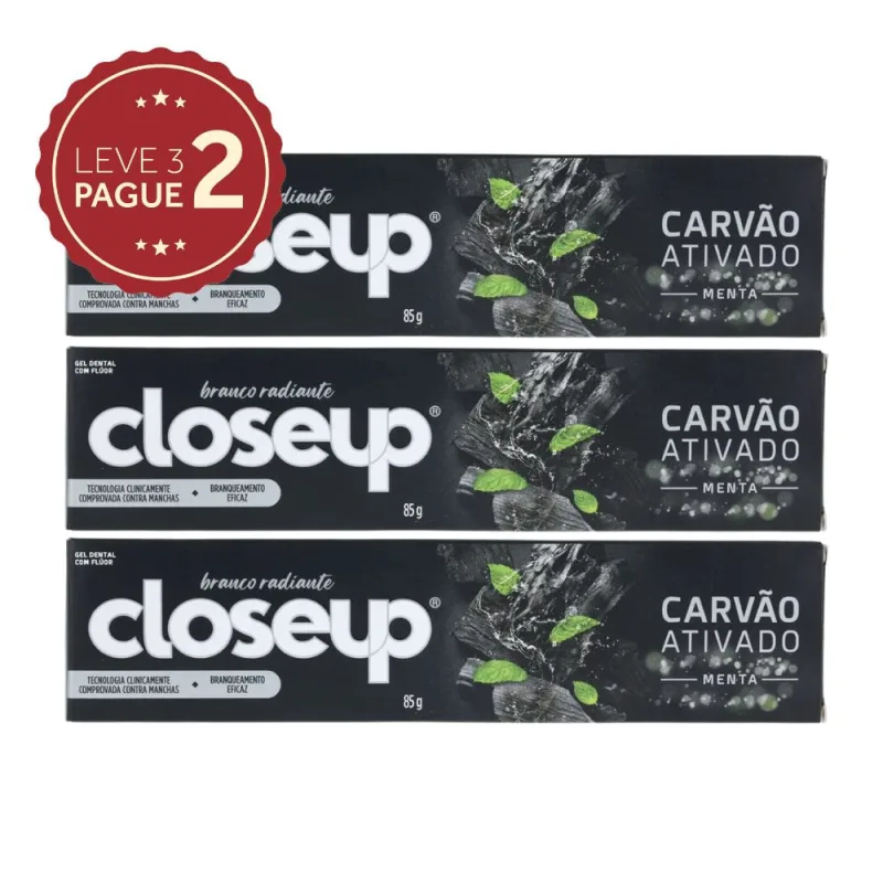 Creme Dental Close Up 85g Leve 3 Pague 2 KIT PRONTO - Close-up