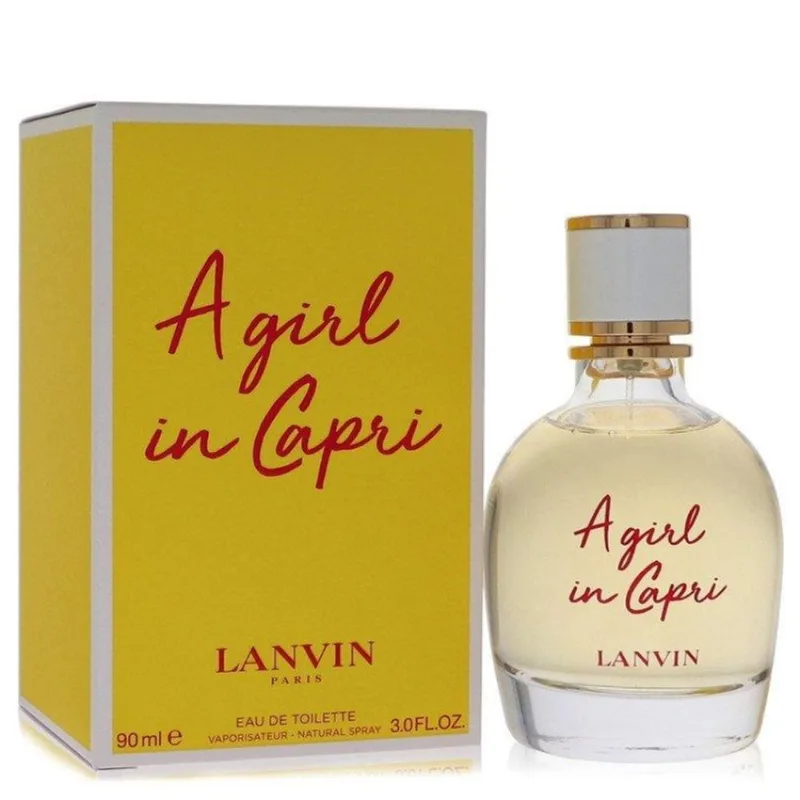 Perfume Feminino A Girl In Capri Lanvin 90 ML Eau De Toilette