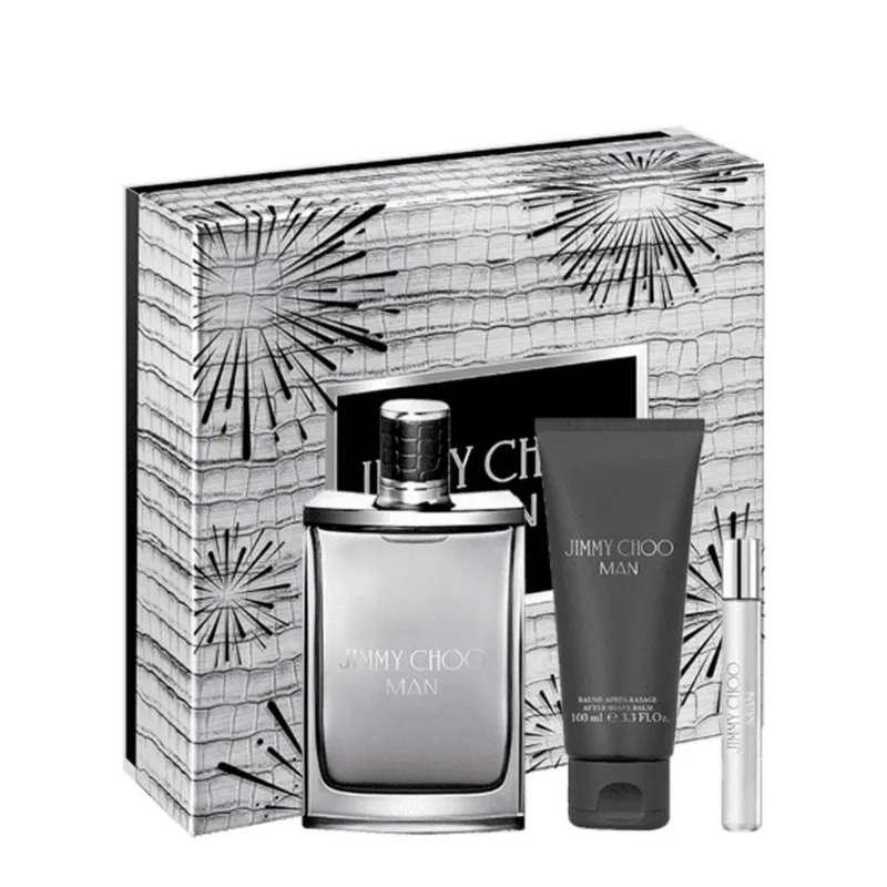 Kit Jimmy Choo Man Masculino - Eau de Toilette 100ml + 7,5ml + Sabonete 100ml Kit