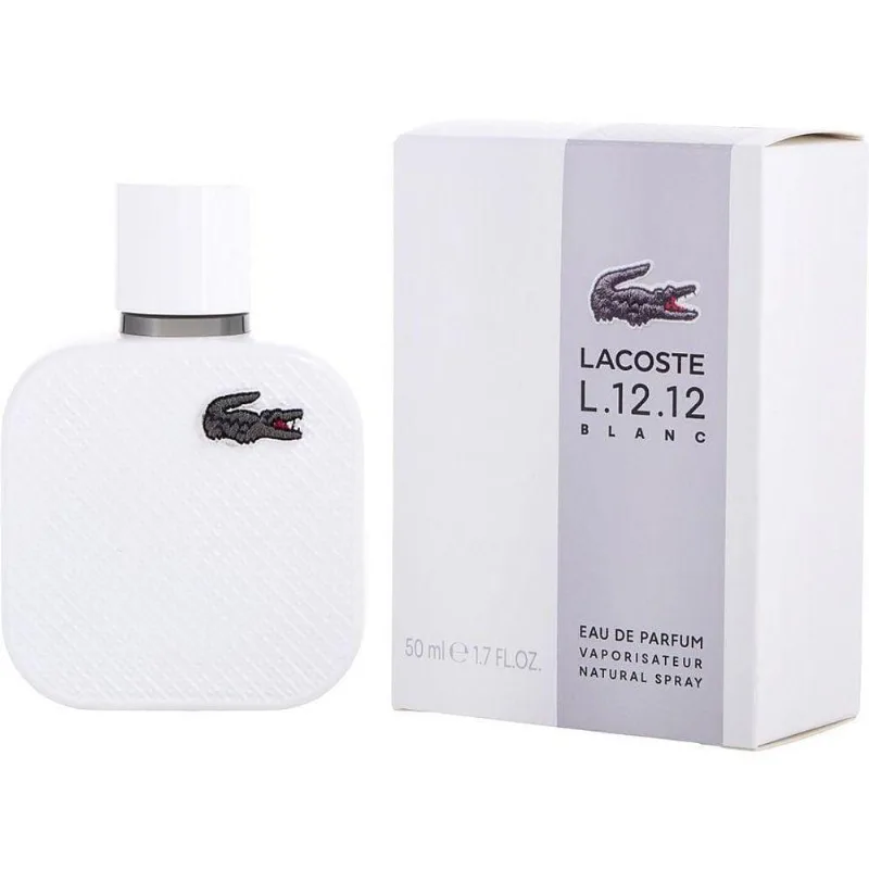 Perfume Masculino Lacoste L.12.12 Blanc Eau De Parfum Spray 50 ml
