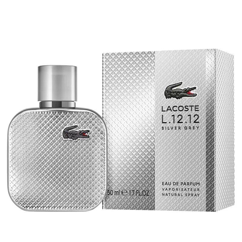 Lacoste L.12.12 Silver Grey Eau De Parfum Masculino - LACOSTE