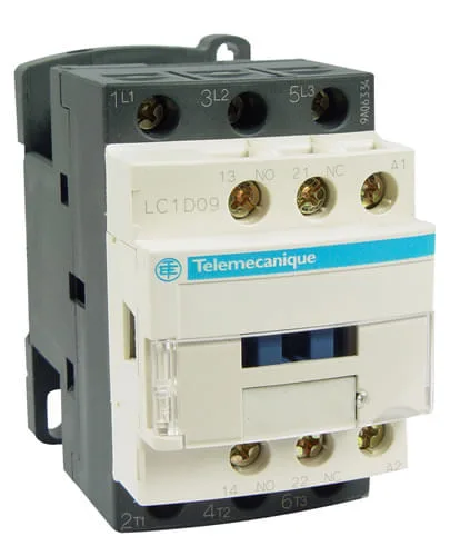 Contator tripolar LC1D 9,0 A 110 V~ 50-60HZ 1NA+1NF LC1D09F7 - SCHNEIDER - SCHNEIDER ELETRIC