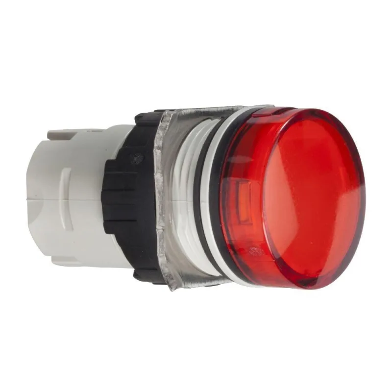 Botão Cabeçote para Sinalizador Redondo Schneider ZB6AV ZB6AV4 110V Ou 220V Vermelho - Schneider Electric