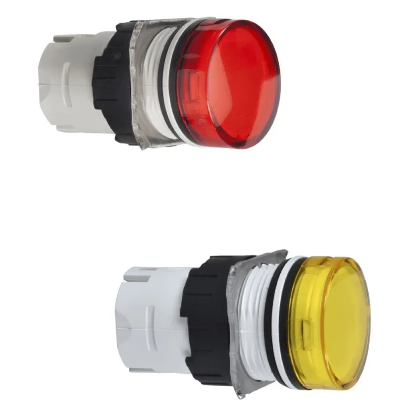 Botão Cabeçote para Sinalizador Redondo ZB6AV com Acionamento Rotativo Amarelo Schneider Electric - Schneider Electric