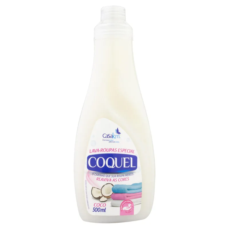 Lava Roupas Líquido Coquel Coco 500ml - COQUEL