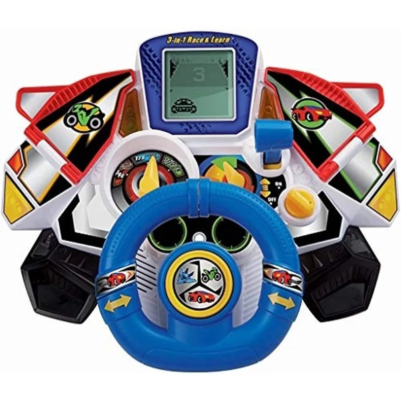 VTech 3 em 1 Corrida e Aprender, Azul