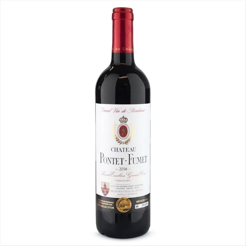 Vinho Tinto Francês Chateau Pontet-Fumet Garrafa 750ml