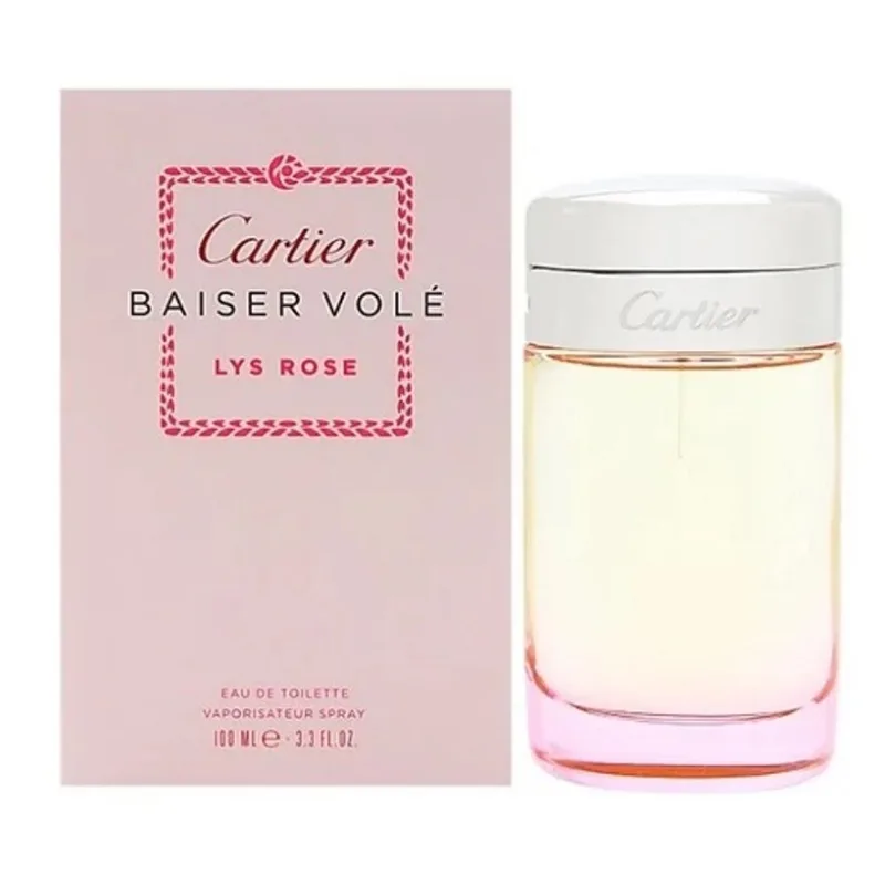 Cartier baiser volé lys rose feminino eau de toilette 100ML