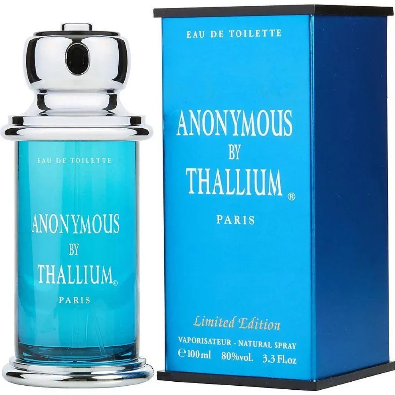 Perfume Masculino Thallium Anonymous Jacques Evard Eau De Toilette Spray 100 Ml