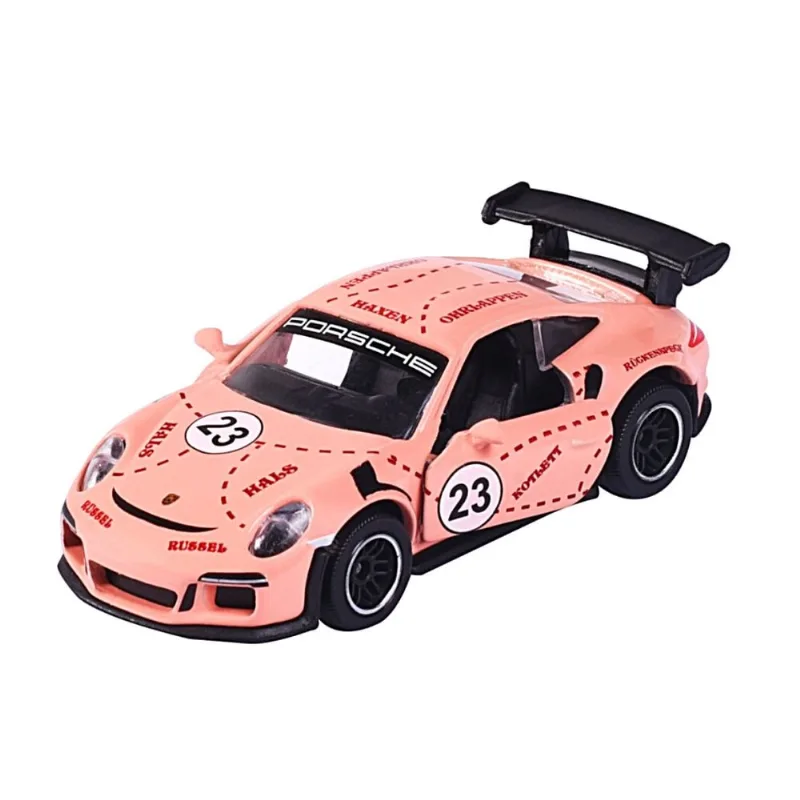 Miniatura Carro Porsche 911 GT3 RS 1/64 Rosa Majorette