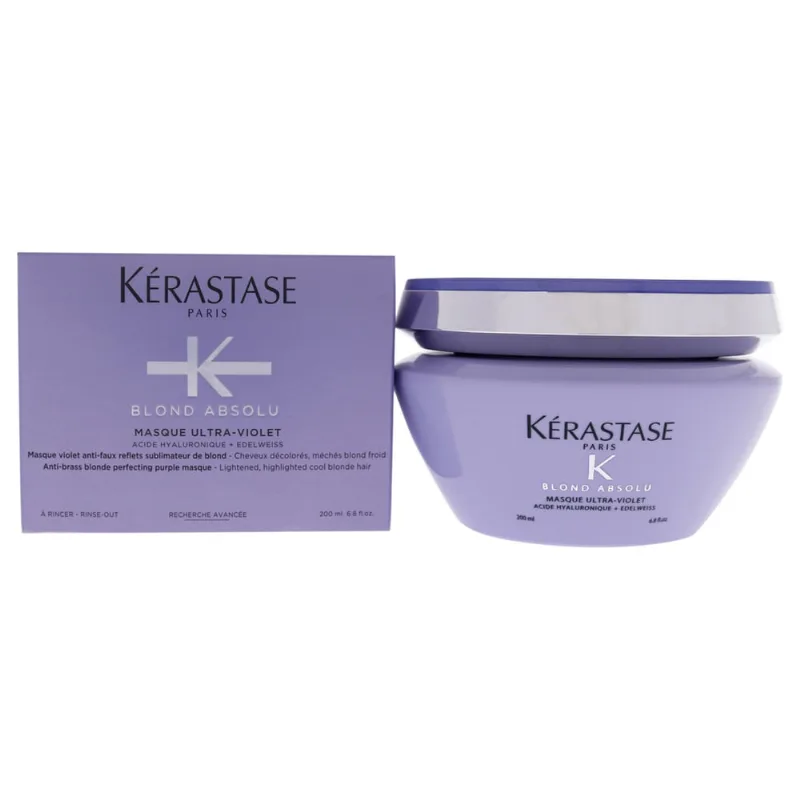 Máscara Ultra Violet Blonde Absolu da Kerastase para unissex