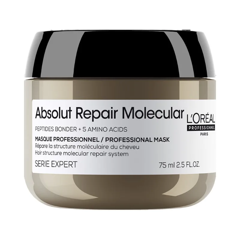 Máscara de Tratamento L'Oréal Professionnel Absolut Repair Molecular 75ml Masc Trat Loreal 75ml Absolut Repair Molecular