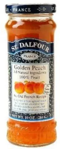St Dalfour Golden Peach Fruit Spread 284g - ST DALFOUR