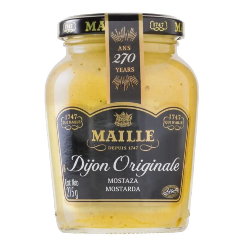 Mostarda Francesa Maille Dijon Tradicional 215g - Maille