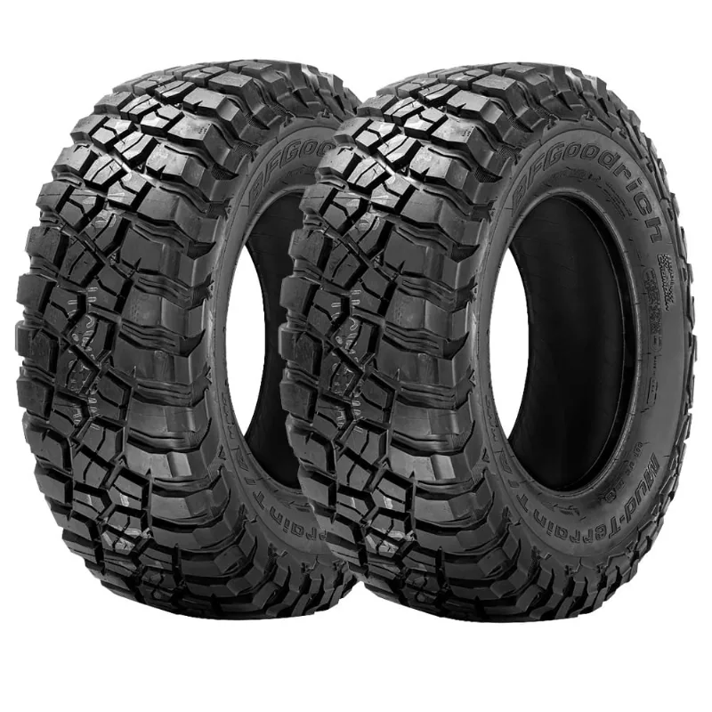 Jogo 2 Pneus BFGoodrich Aro 16 Mud Terrain t/a KM3 265/70R16 121/118Q