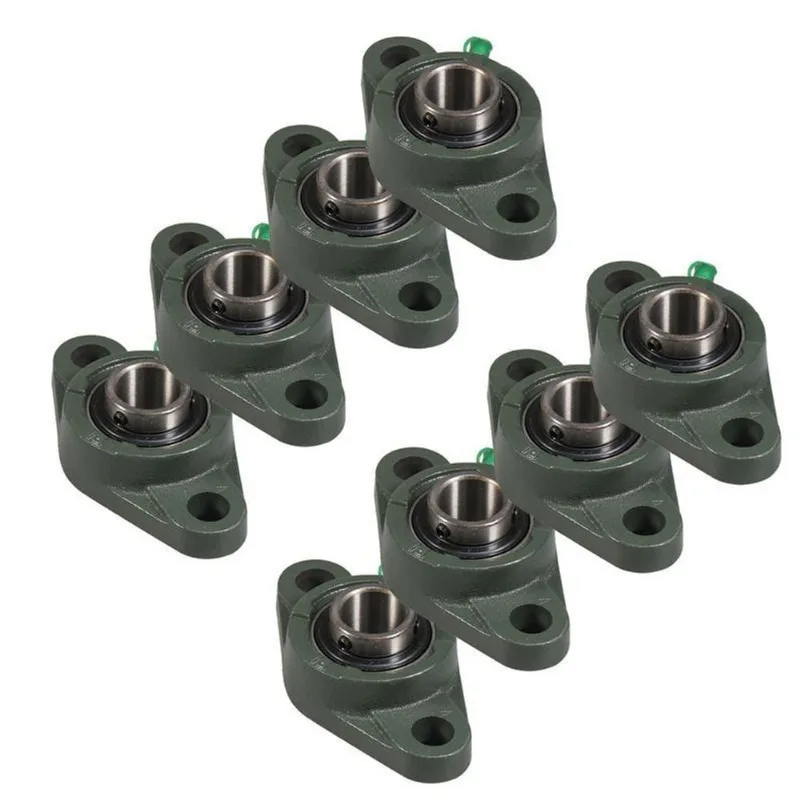 08 Mancal Flange Com Rolamento Ucfl208 - P Eixo 40mm
