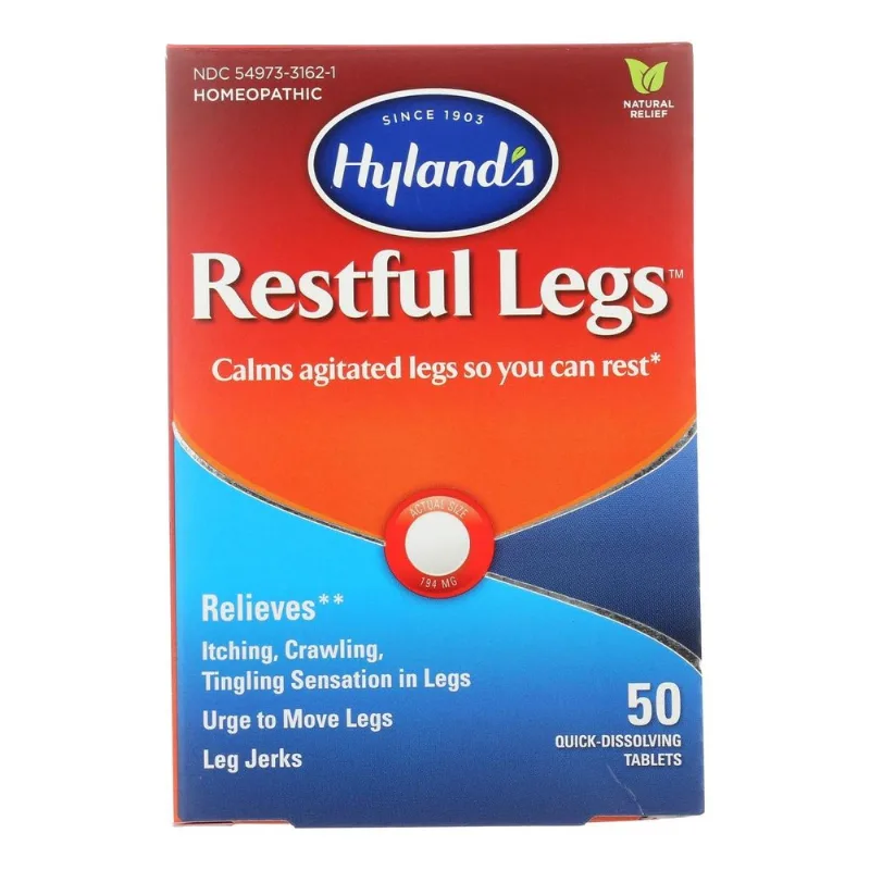 Suplemento Hyland's Restful Legs 50 Comprimidos - Caixa Com 3