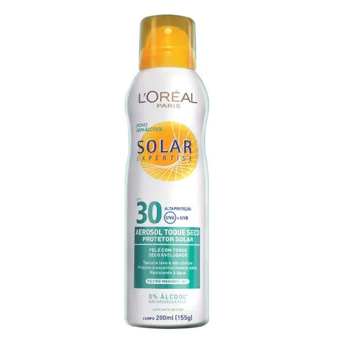 Protetor Solar L Oréal Paris Expertise Toque Seco Aerosol Fps 30 - L OREAL