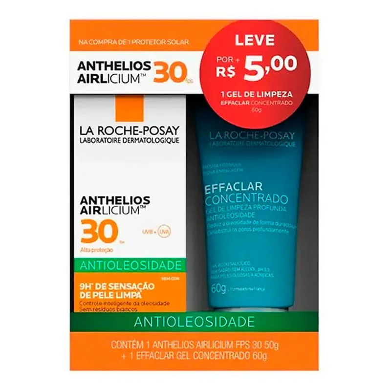 Kit Protetor Solar La Roche-Posay Anthelios Airlicium FPS30