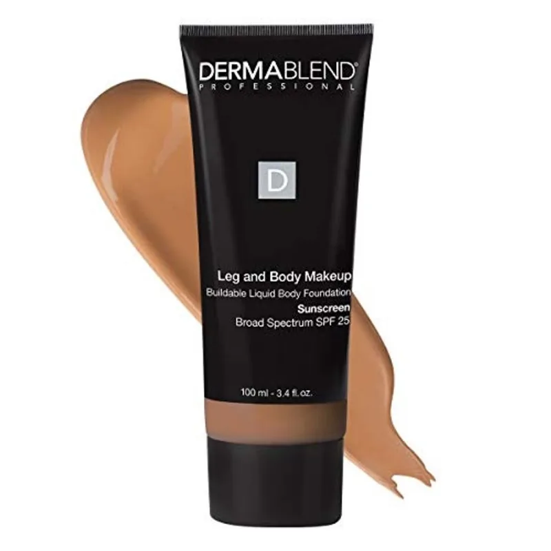 Base para Pernas e Corpo com fps 25, 45N Bronze Médio, 3.4 Fl. Oz