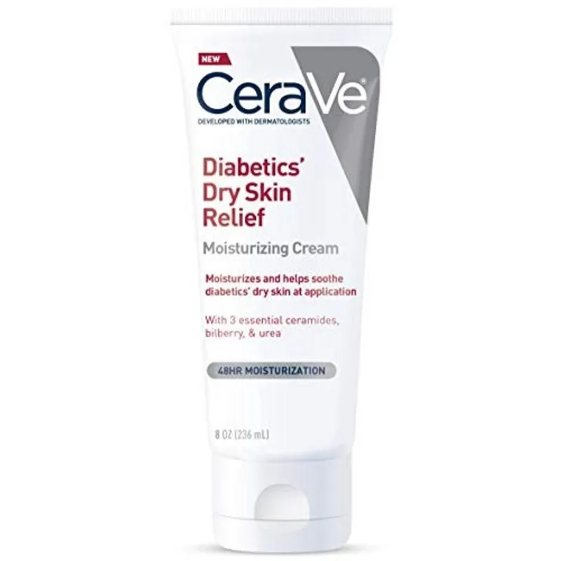 Creme Hidratante de Ureia p/ Pele Seca c/ Extrato de Bilberry Sem Fragrância & Parabenos 226ml