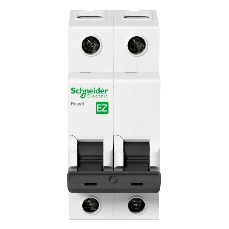Mini Disjuntor Bipolar 70A Curva C Easy 9 Schneider Mini Disjuntor Bipolar 70A Curva C 4,5KA Easy9 Schneider