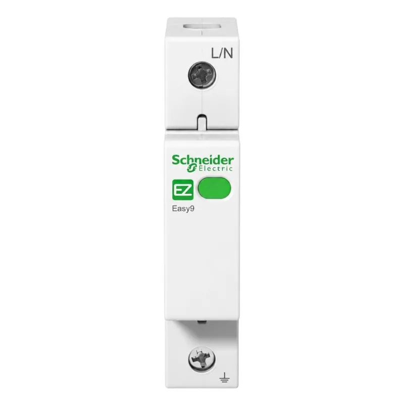 Dispositivo Proteção Contra Surto DPS 45kA Classe 2 Easy 9 Schneider Dispositivo de Proteção Contra Surto DPS Classe II 45KA Easy9