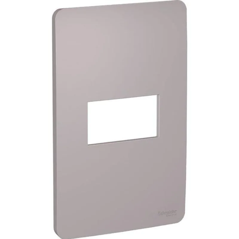 Placa 4X2cm 1P Axis Grey Orion Schneider