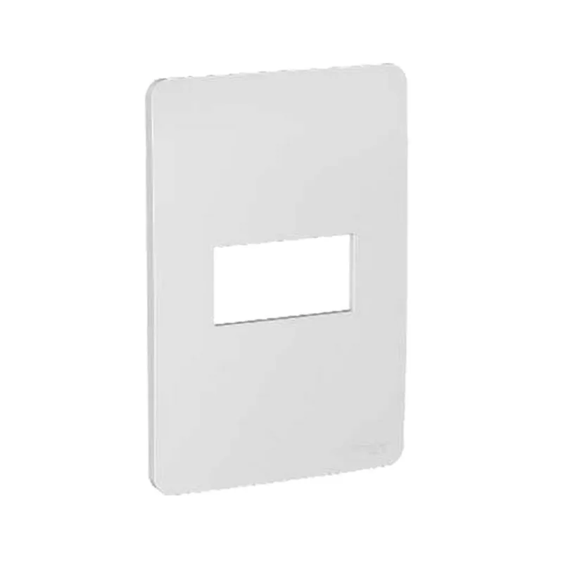 Placa 4X2 1 posto Gamma silver Schneider