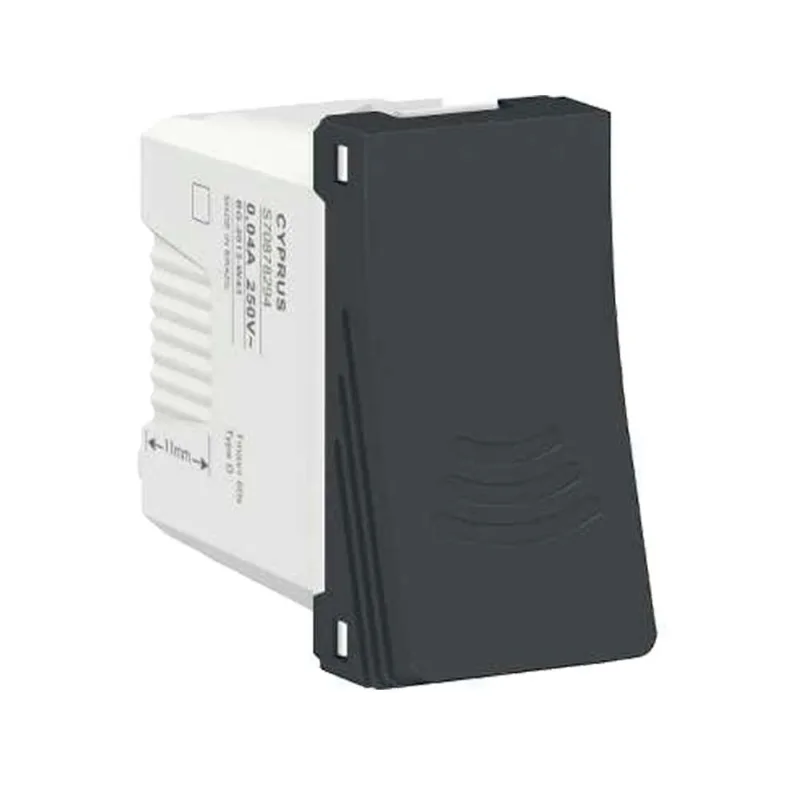Módulo campainha cigarra 220V 1 módulo grafite Schneider