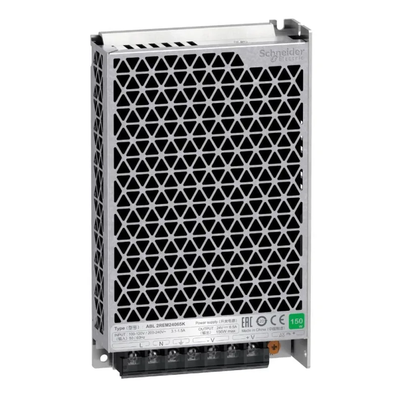 Fonte de Alimentação ABL2REM24065K Modo Comutação Regulada Proteção Sobrecarga e Curto 150W - Schneider Electric
